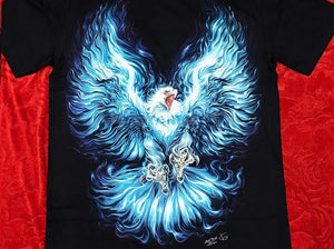 T-Shirt Eagle Fire Blue