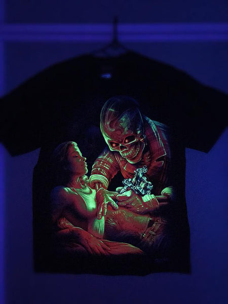 T-Shirt Skull & Girl