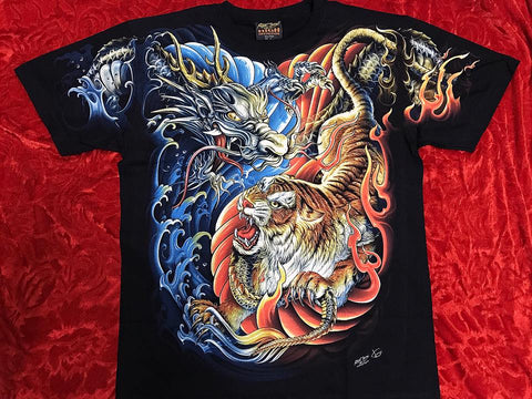 T-Shirt Dragon & Tiger